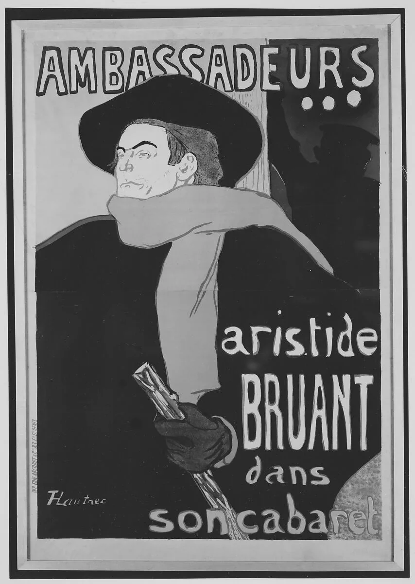 Ambassadeurs: Aristide Bruant — Henri de Toulouse-Lautrec