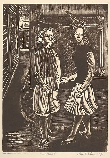 Friends — Ruth Chaney|WPA