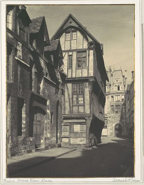 Maison Jeanne d'Arc, Rouen — Frederick H. Evans
