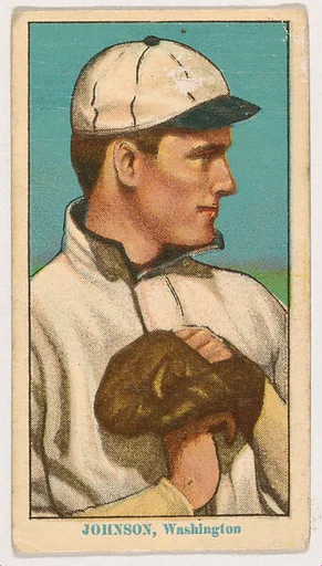 Walter Johnson, Washington, from Coupon Cigarettes Baseball Issue, 1914-1916