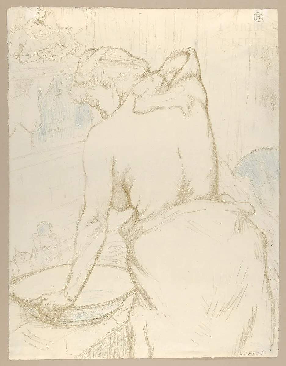Washing — Henri de Toulouse-Lautrec