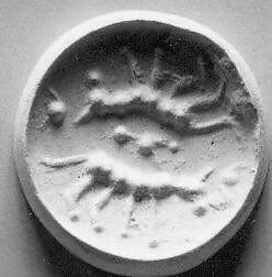 Drilled gabled lentoid seal — Unknown