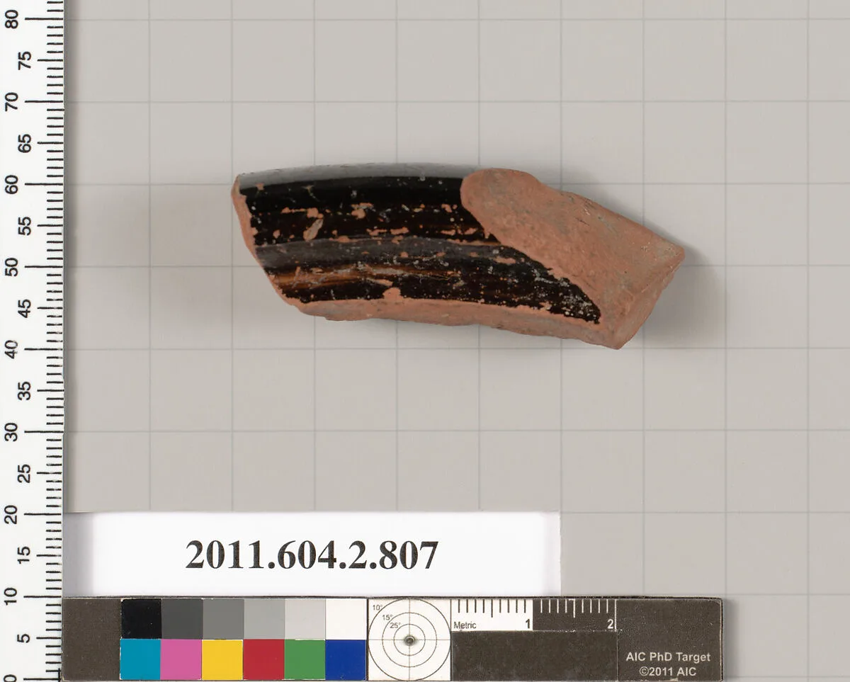 Terracotta fragment of a calyx-krater (bowl for mixing wine and water) — Unknown
