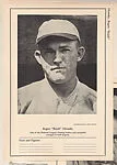 Rogers "Rajah" Hornsby from Sports Exchange All-Stars trade cards (W603) — Unknown