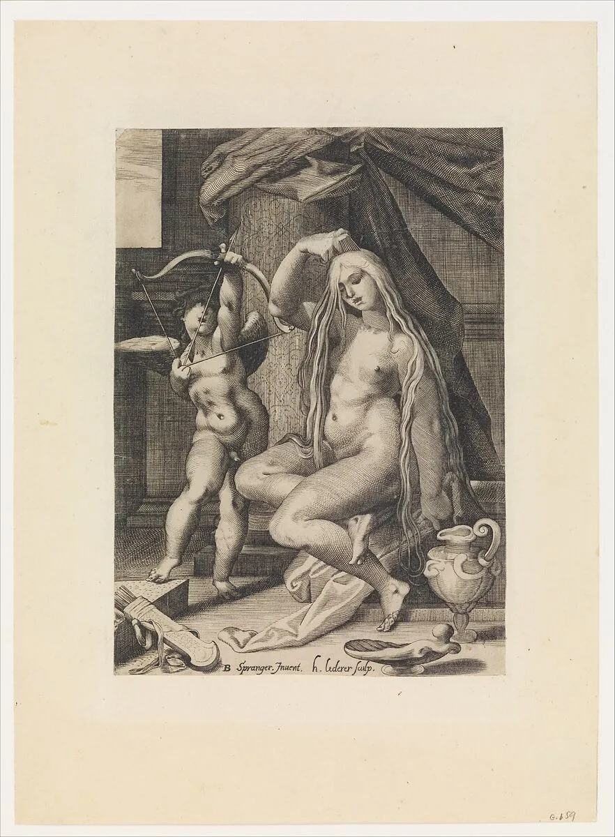Venus and Cupid — Bartholomeus Spranger
