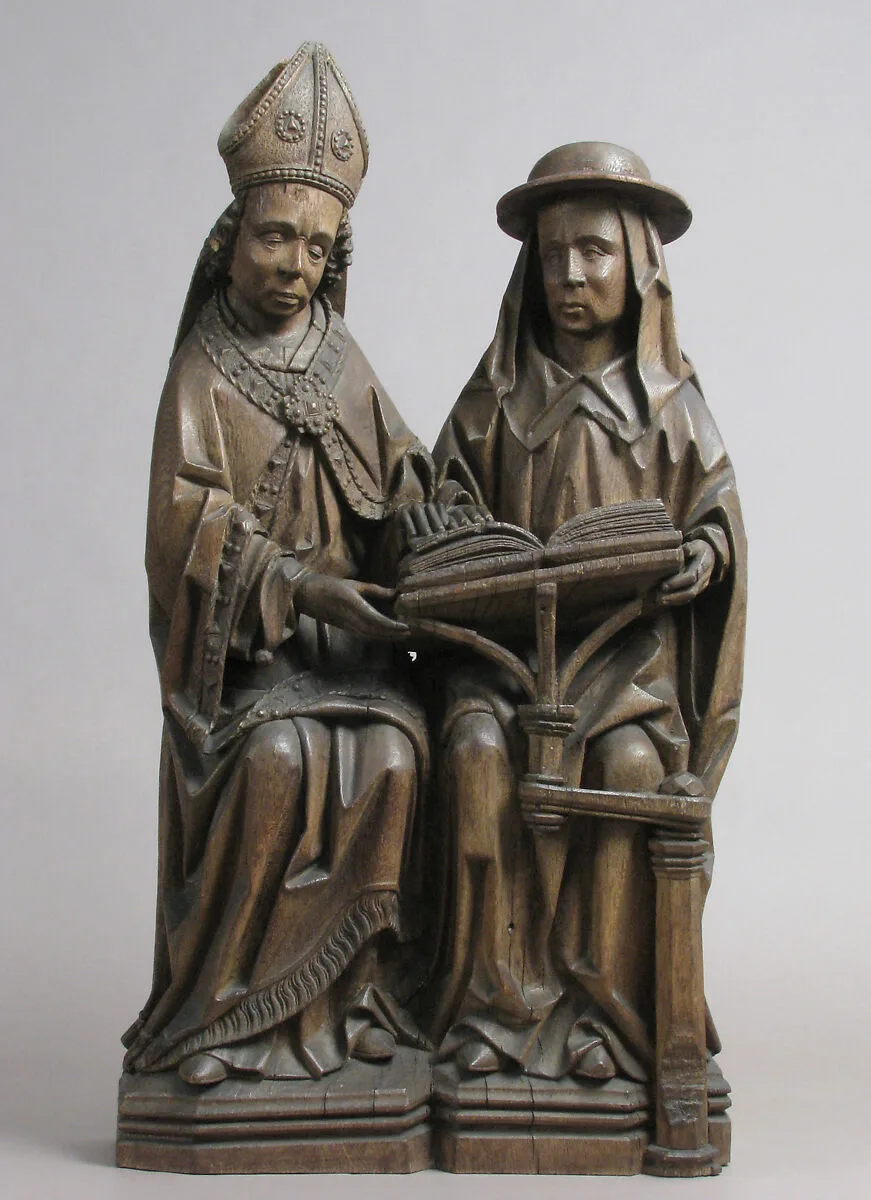St. Augustine (or St. Ambrose) and St. Jerome — Unknown