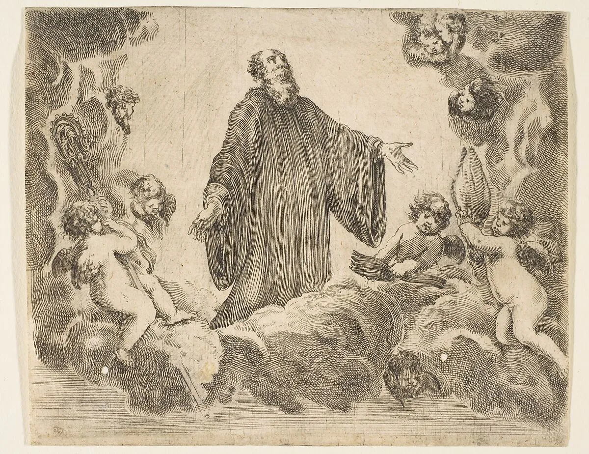 St. Anthony, Archbishop of Florence — Stefano della Bella