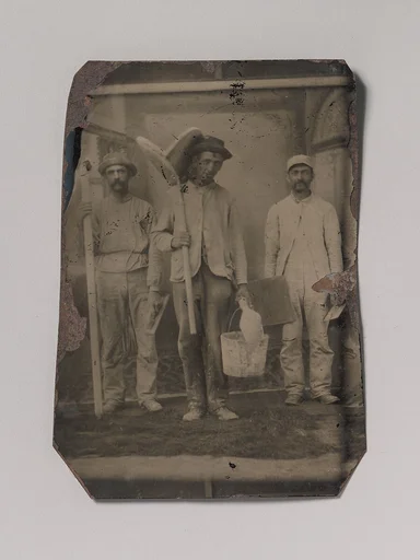 [Three Plasterers]