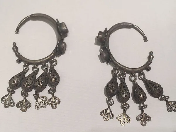 Ear Ornament (Tikhrazin or Douwwah), One of a Pair — Unknown