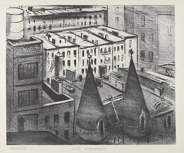 City Landscape — Boris Gorelick|WPA