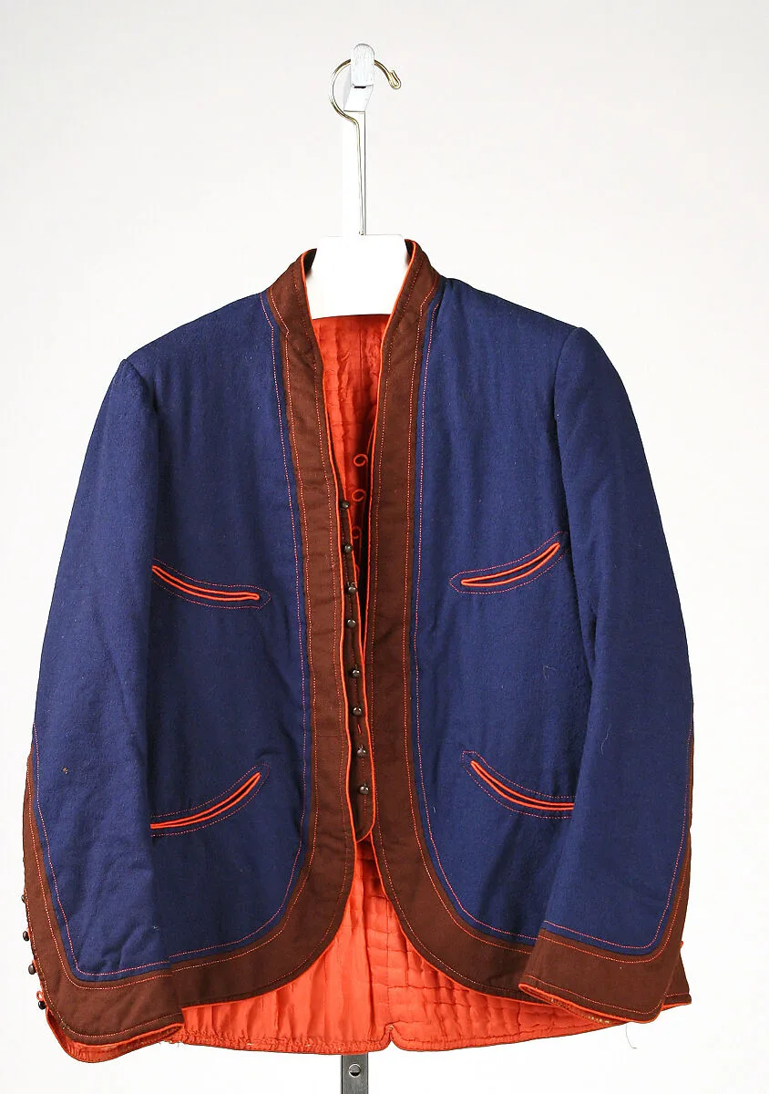 Smoking jacket — Unknown