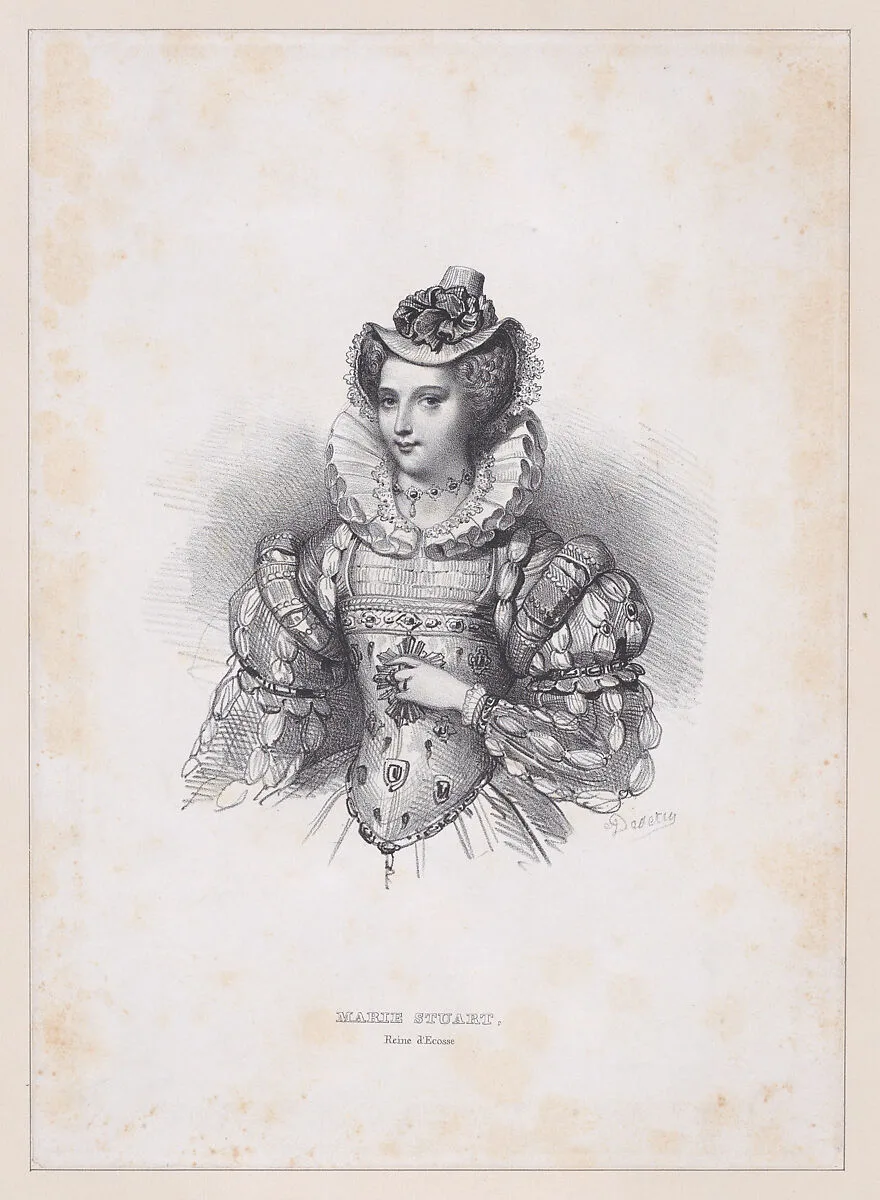 Mary, Queen of Scots — Mary, Queen of Scots|Achille-Jacques-Jean-Marie Devéria