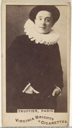 Truffier, Paris, from the Actors and Actresses series (N45, Type 1) for Virginia Brights Cigarettes