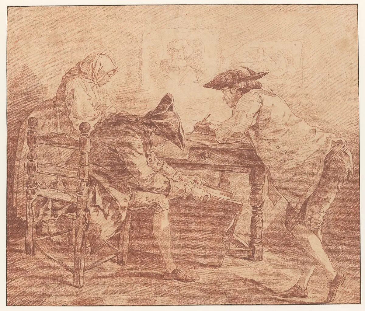 Young Artists in the Studio — Hubert Robert
