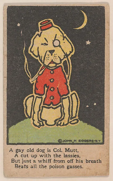 Col. Mutt from Eggers comic cards (W607) — Unknown