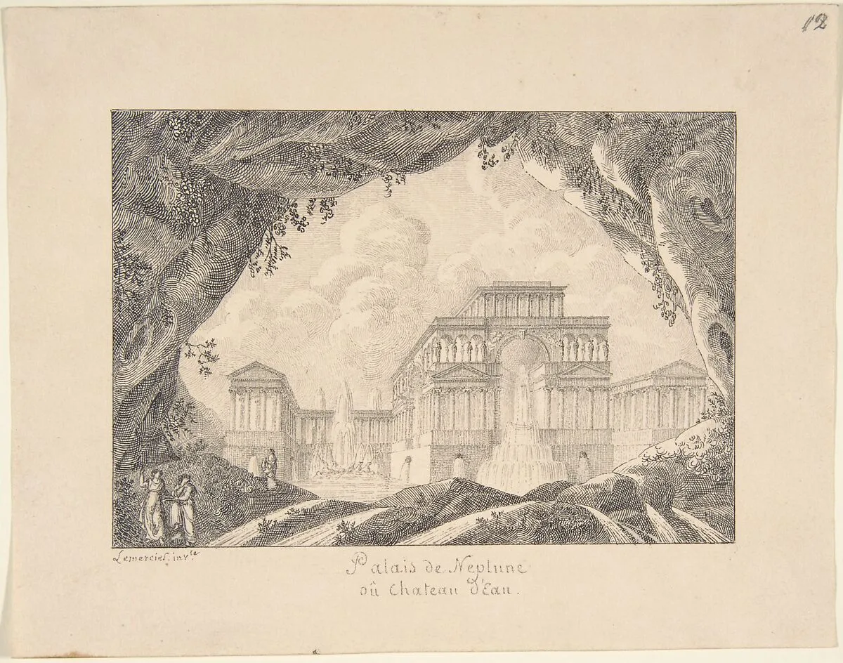 The Palace of Neptune (Water Palace) — Joseph Lemercier