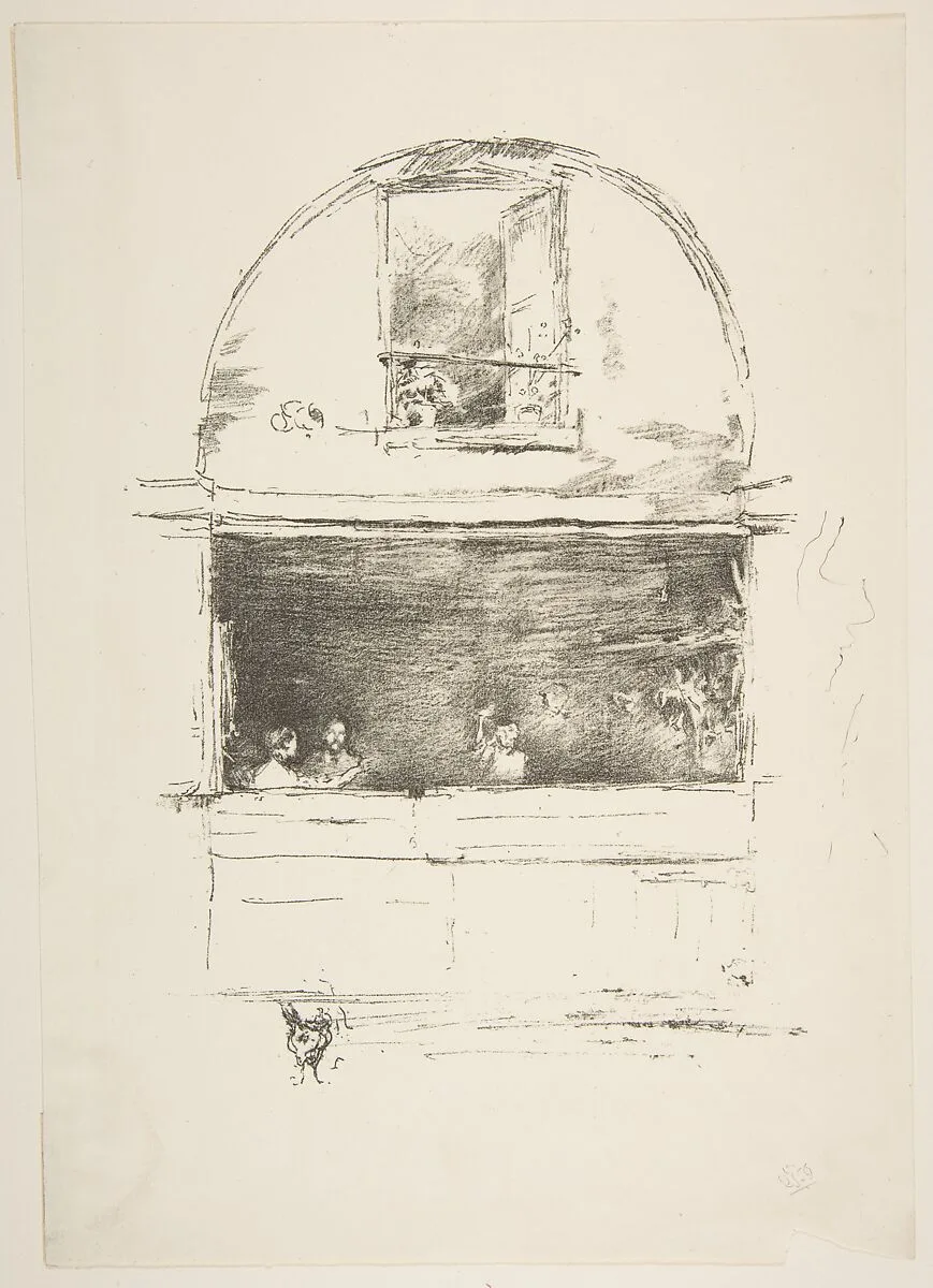 The Forge, Passage du Dragon — James McNeill Whistler