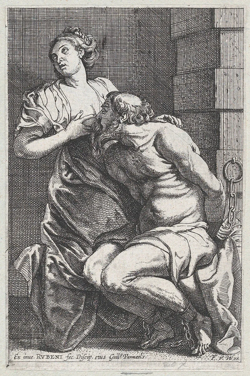 Cimon and Pero — Peter Paul Rubens|Frans van den Wyngaerde|Willem Panneels