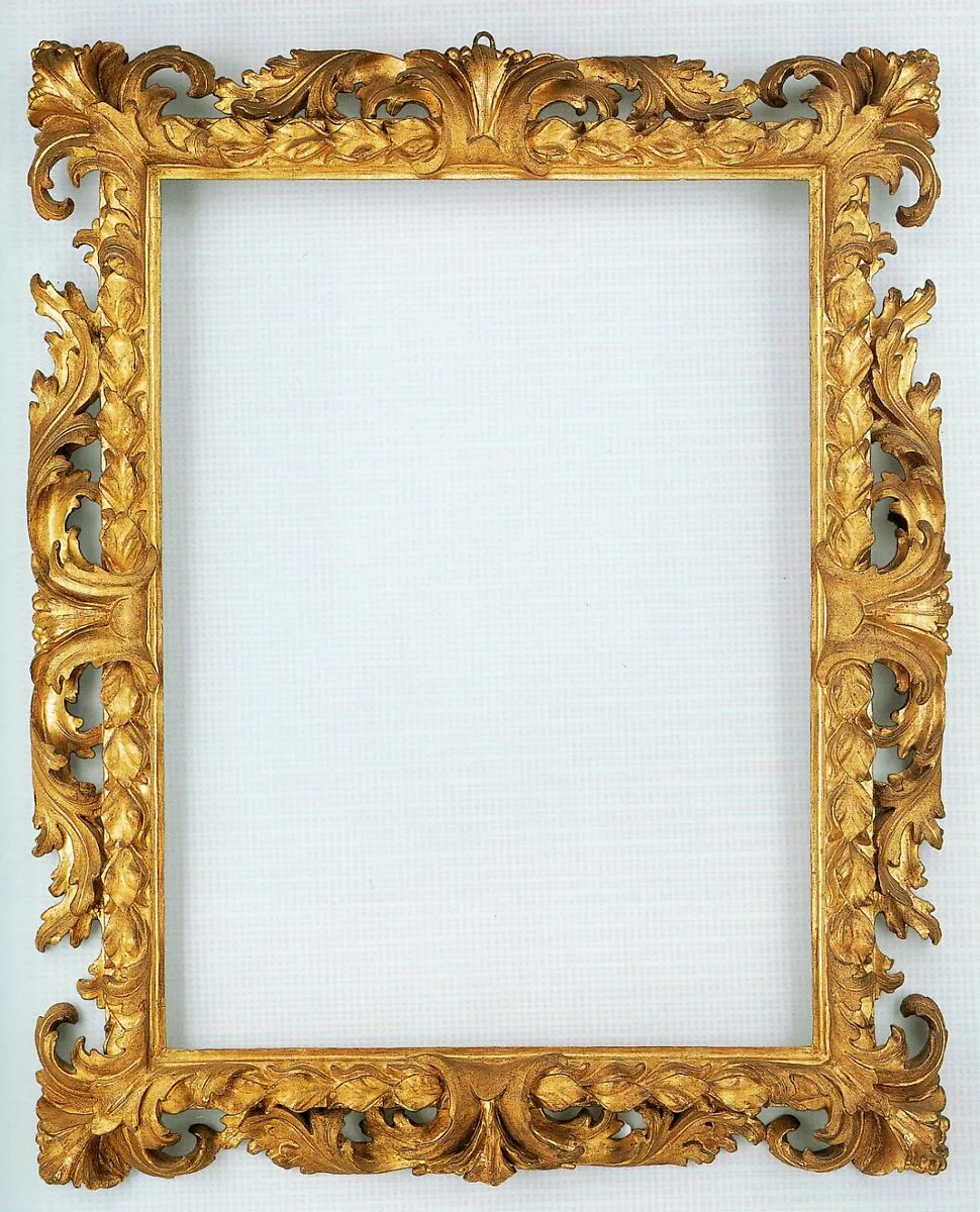 Pierced acanthus-leaf frame — Unknown
