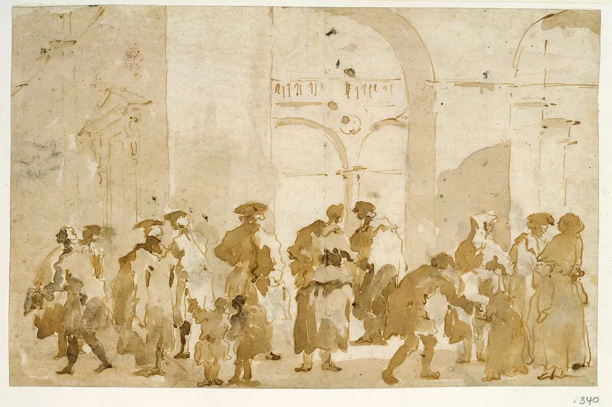 Figure Studies — Francesco Guardi