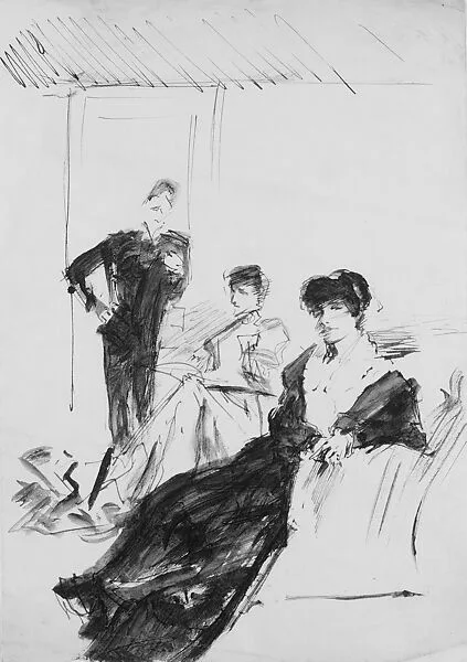 Conversation Piece — John Singer Sargent