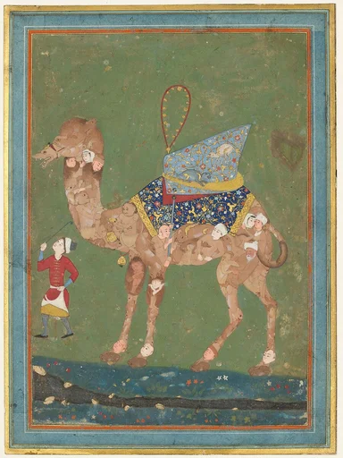 Composite Camel with Attendant