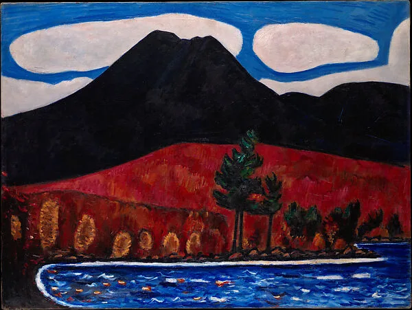 Mount Katahdin, Autumn, No. 2 — Marsden Hartley