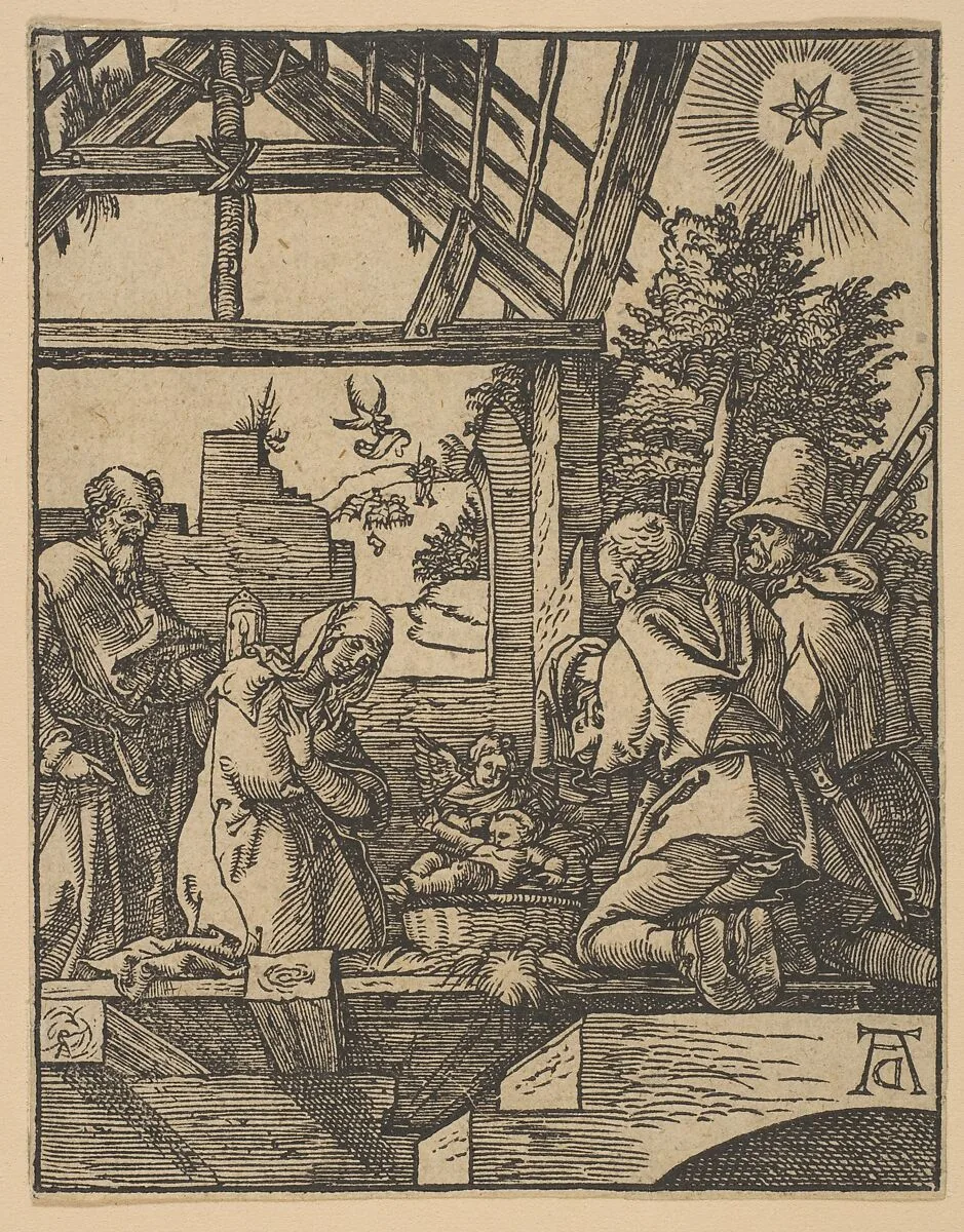The Nativity (copy) — Albrecht Dürer|Johannes Mommaert