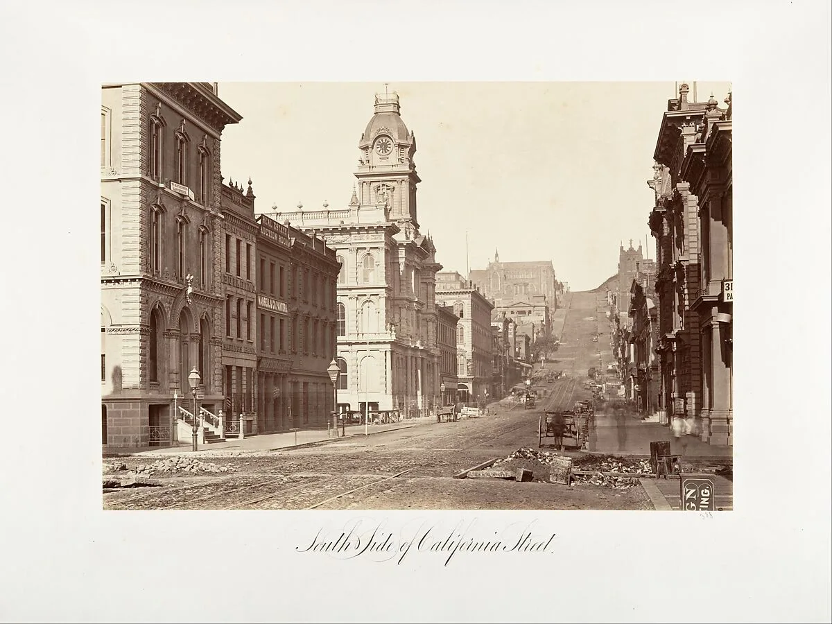 South Side of California Street — Carleton E. Watkins