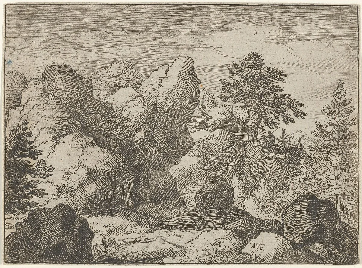The Pointed Rock — Allart van Everdingen