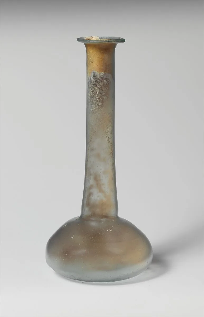 Glass perfume bottle — Unknown