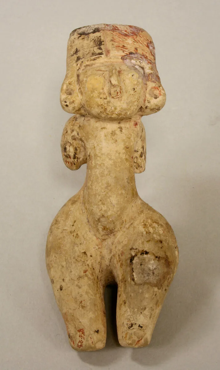 Standing Ceramic Female Figure — Unknown
