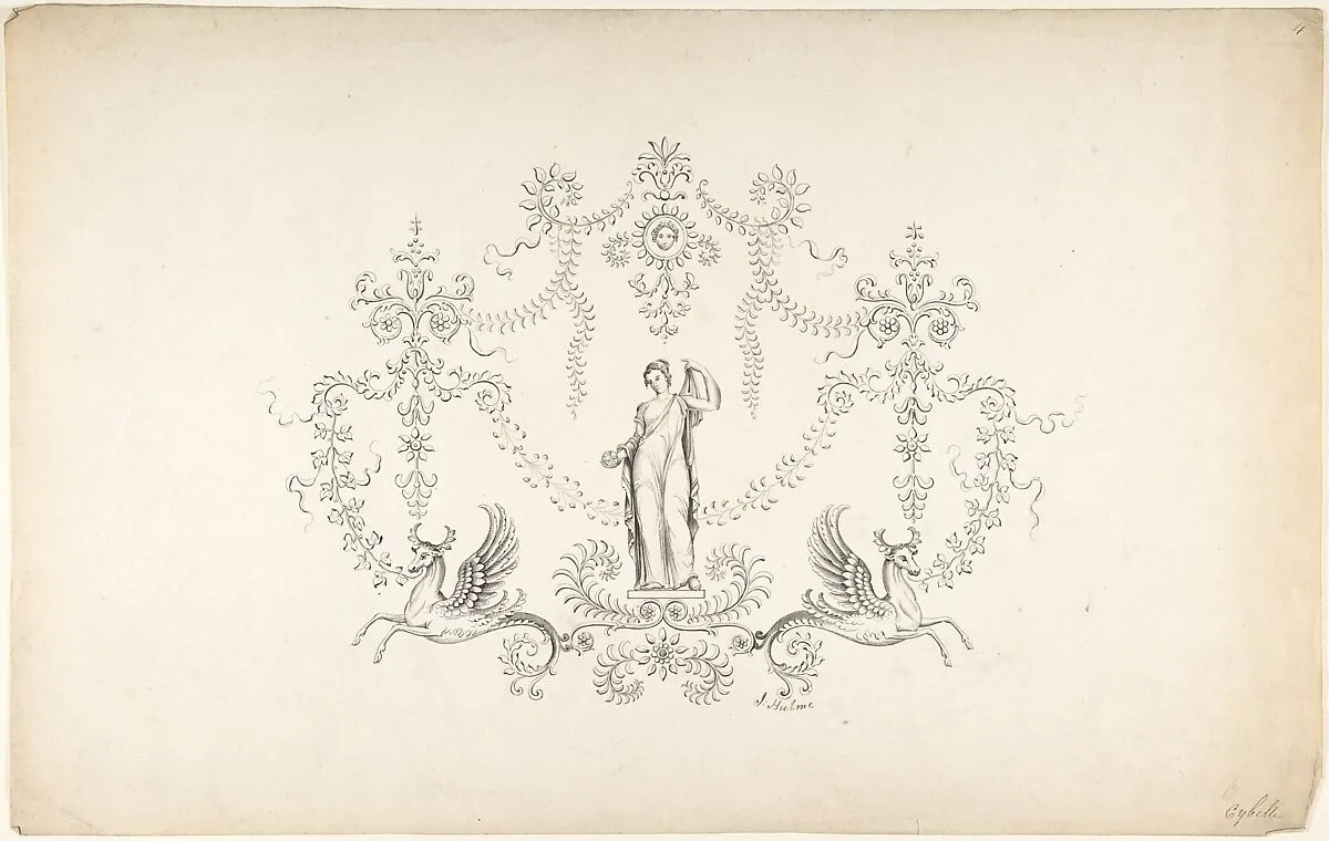 Design for Panel Decoration — J. Hulme
