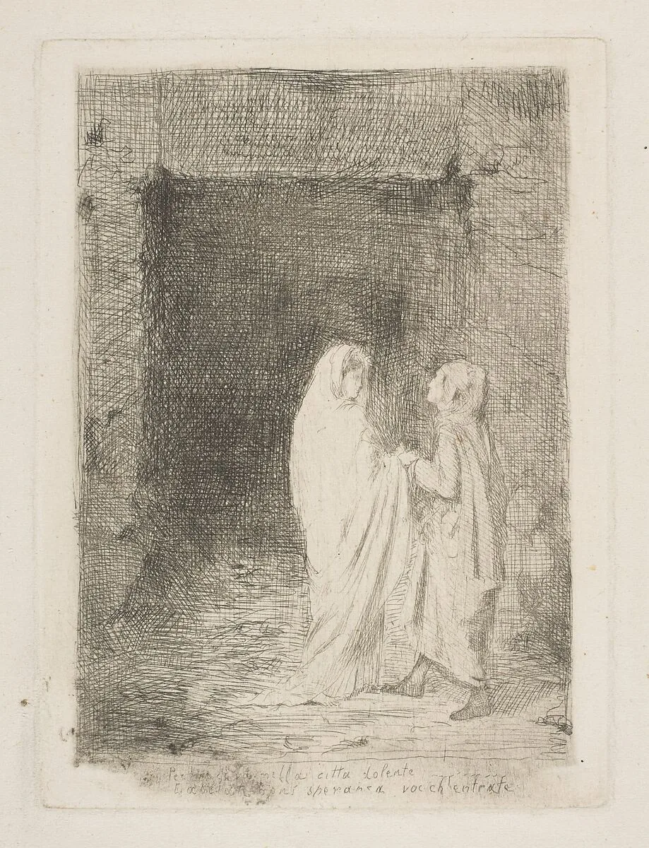 Dante and Virgil — Edgar Degas