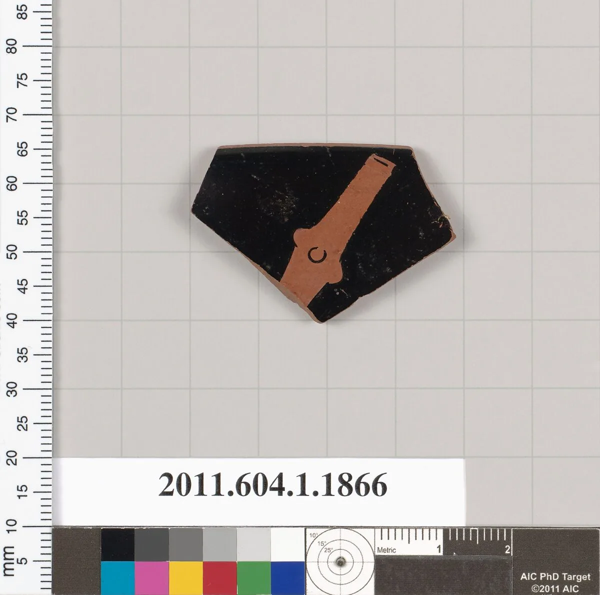 Terracotta rim fragment of a kylix (drinking cup) — Unknown