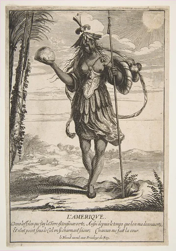 Allegory of America, from "The Four Continents"