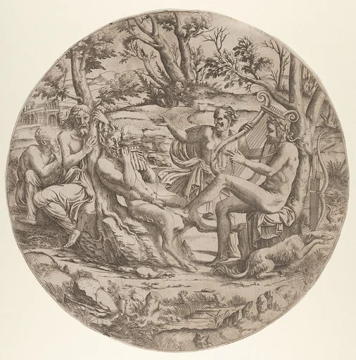 Contest between Apollo and Marsyas