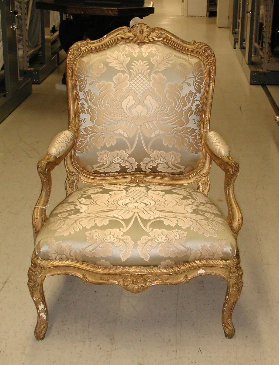 Armchair (one of a pair) — Louis I Cresson