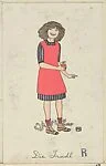 Girl with Apple (Die Trudl)