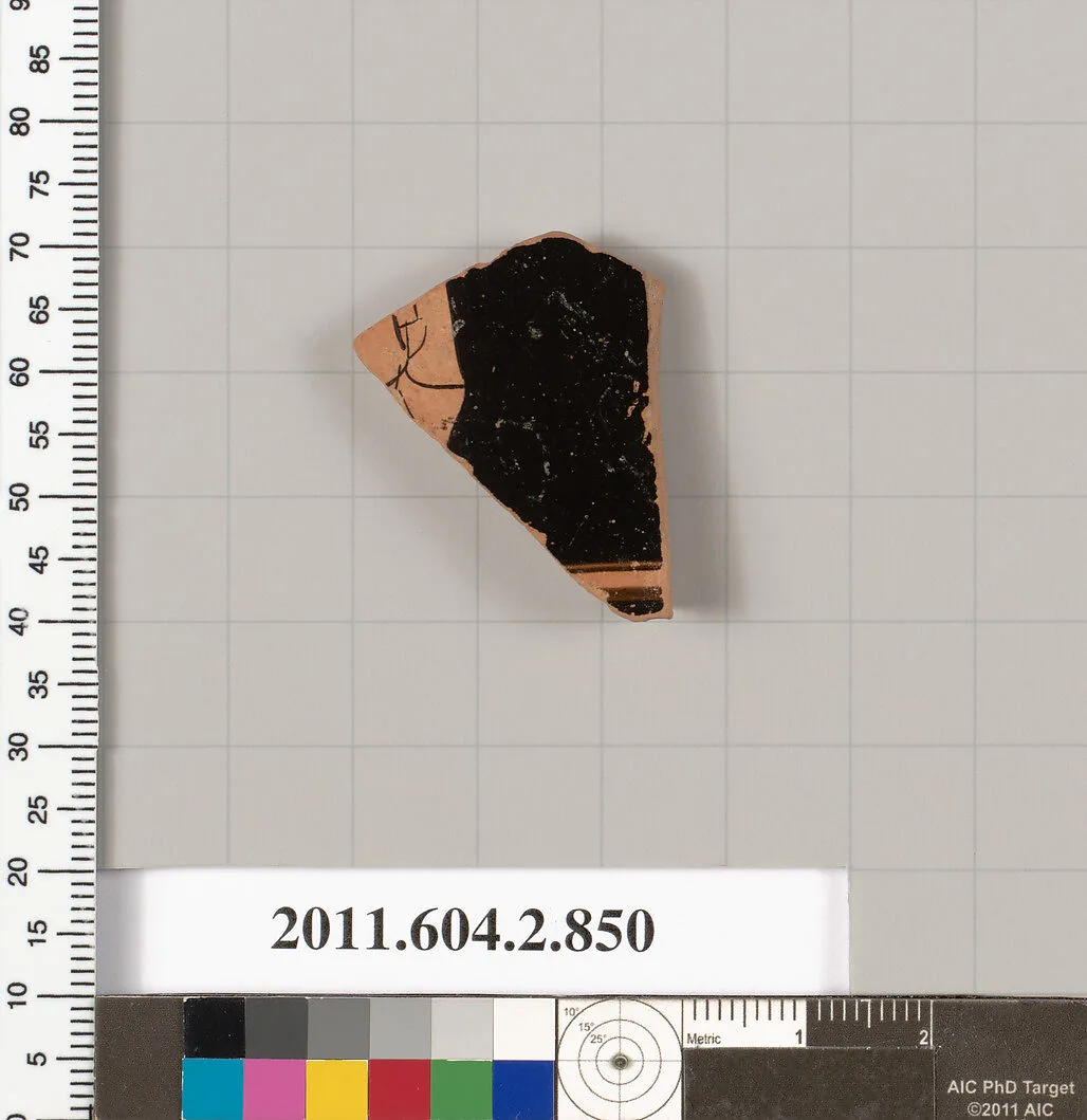 Terracotta fragment of a bell-krater (bowl for mixing wine and water) — Unknown
