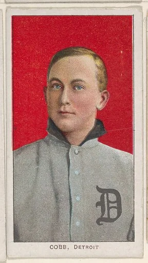 Cobb, Detroit, American League, from the White Border series (T206) for the American Tobacco Company