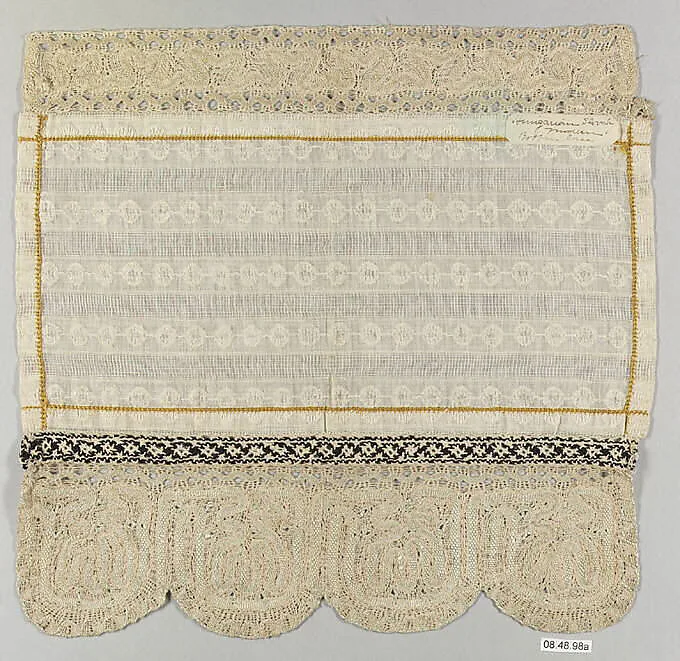 Detail from a cap — Unknown