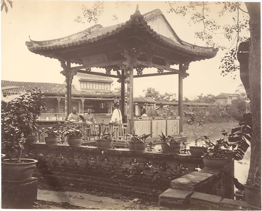 A Tea Pavilion, Canton