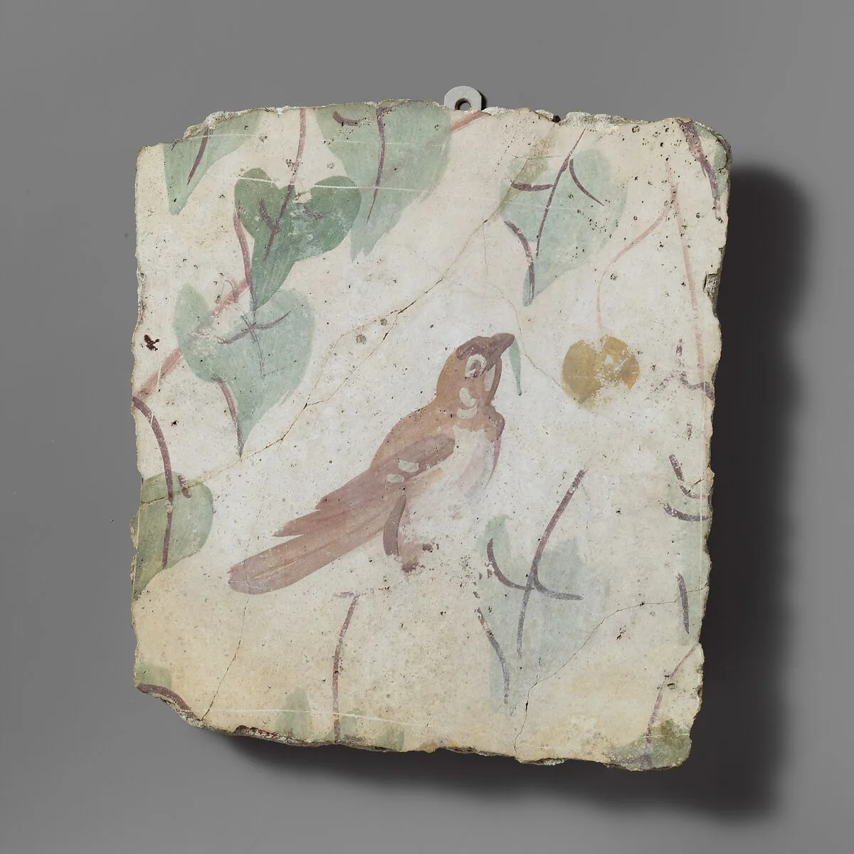 Wall painting fragment — Unknown