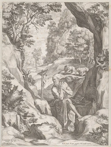 St Jerome Penitent in the Wilderness