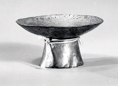 Silver Miniature Pedestal Bowl — Unknown