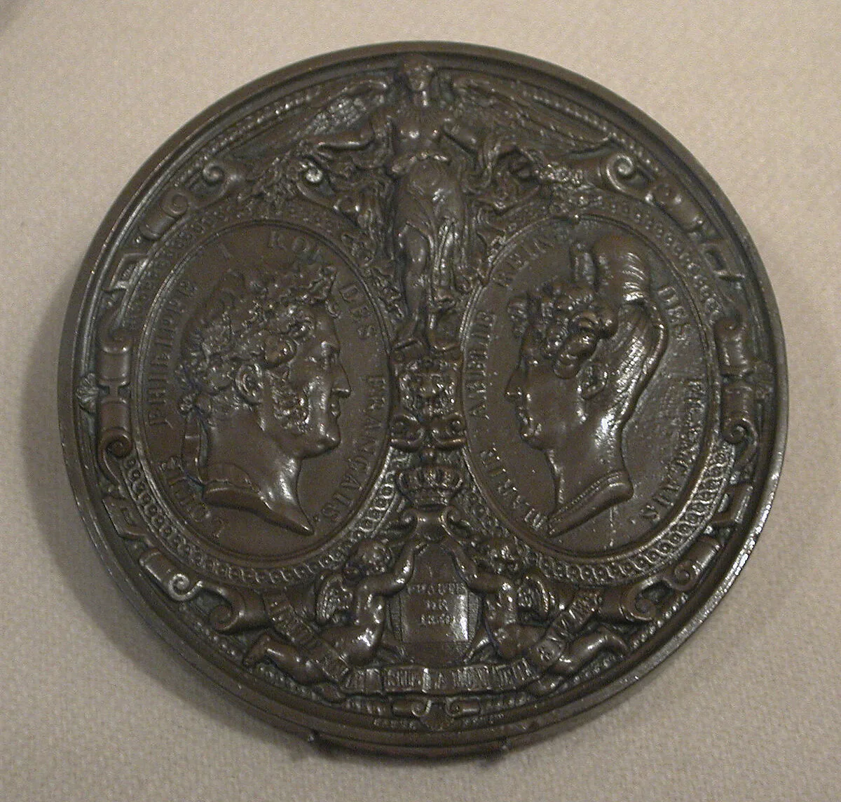 Commemorating the Visit of Louis-Philippe, Queen Marie Amélie, and the Royal Children to the Mint, November 8, 1833 — Jean-Jacques Barre
