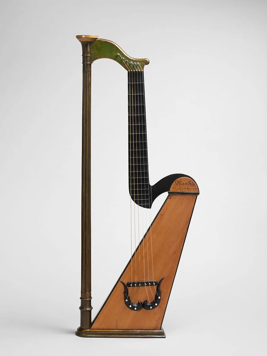 Harp Guitar — Joseph Laurent Mast
