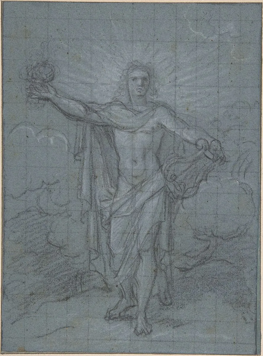 Standing Figure of Apollo — Antoine Coypel