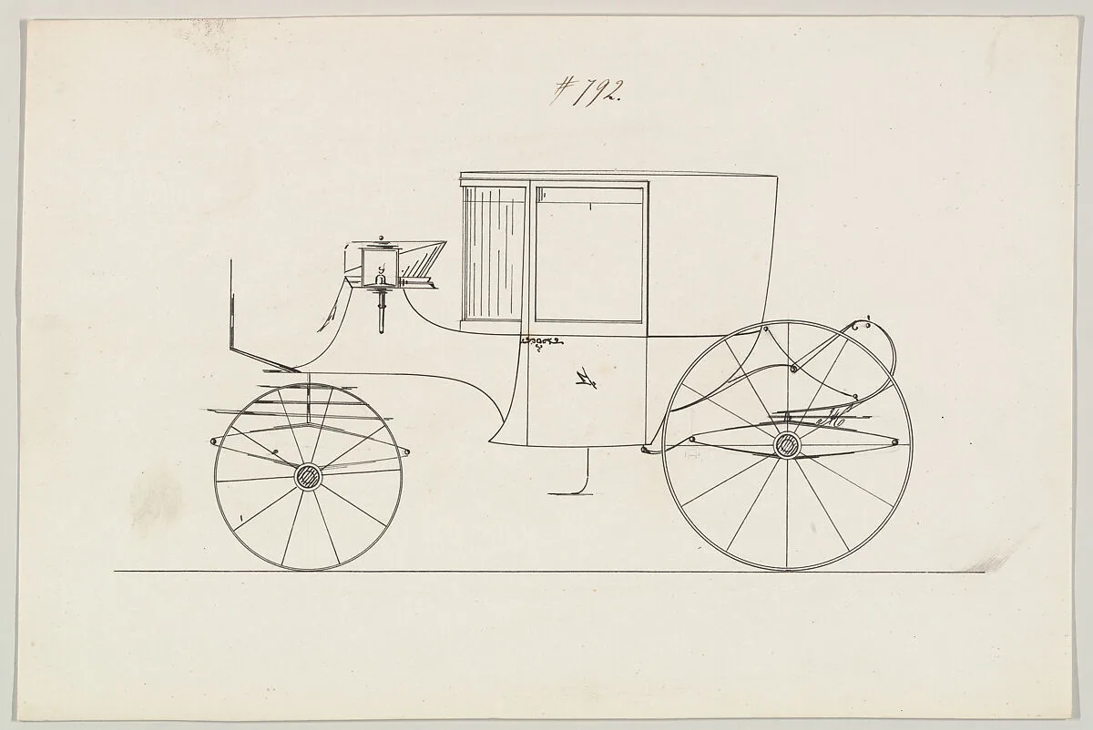 Design for Coupé, no. 792 — Brewster & Co.